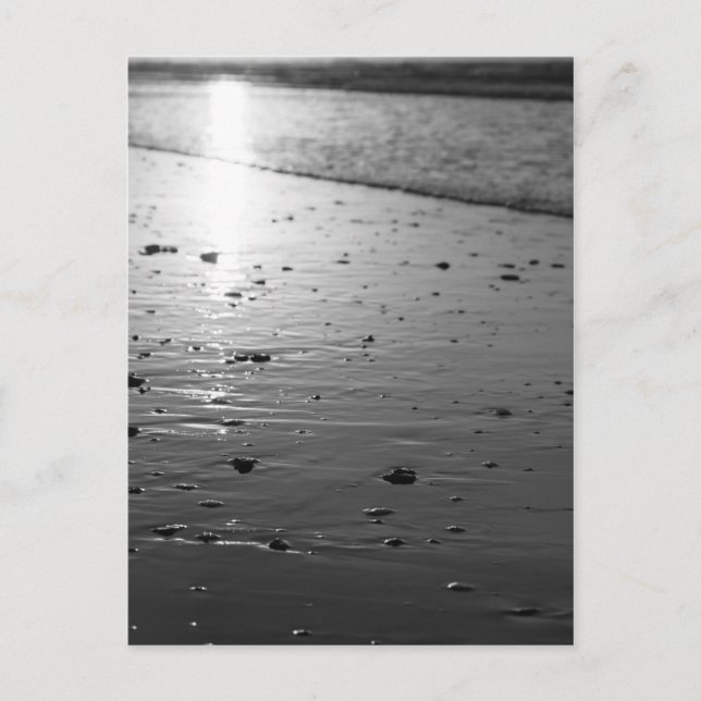 Carte Postale Sable De Sable Doré Gris (Devant)