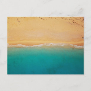 Carte Postale Sable et rivage de la mer Photo