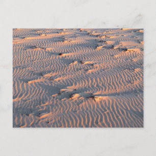 carte postale sable ondulée