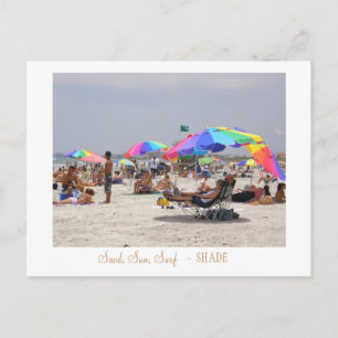 Carte Postale Sable, Soleil, Surf, - OMBRE