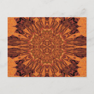 CARTE POSTALE SABLE TRIBAL 76