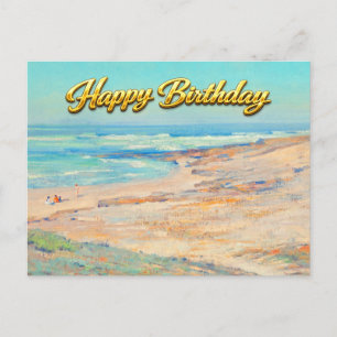 Carte Postale Sables Murmurants La Jolla Californie Art d'annive
