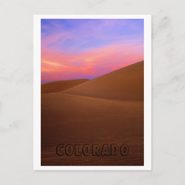 Carte Postale Sables roses (Devant)