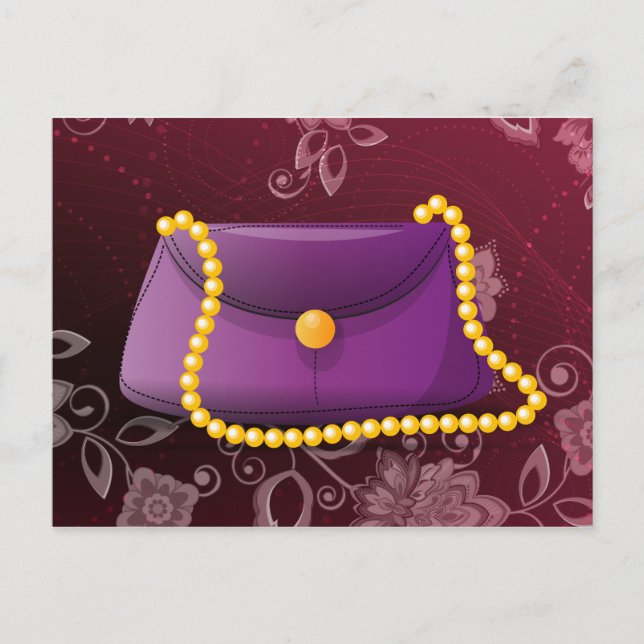 Carte Postale Sac à disquette (Devant)