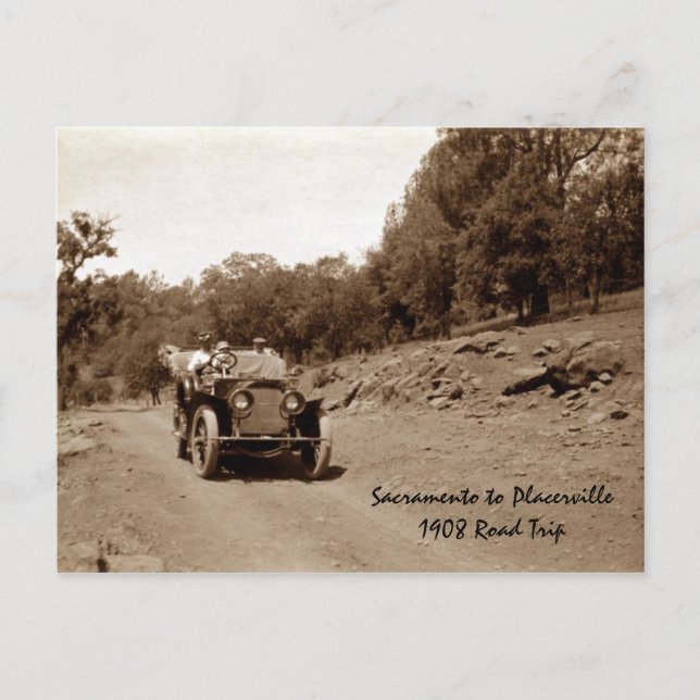 Carte Postale Sac à Placerville (Devant)