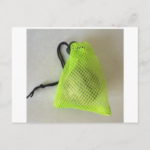 Carte Postale Sac de Rangement en Maille pour Légumes, Sac à Cor