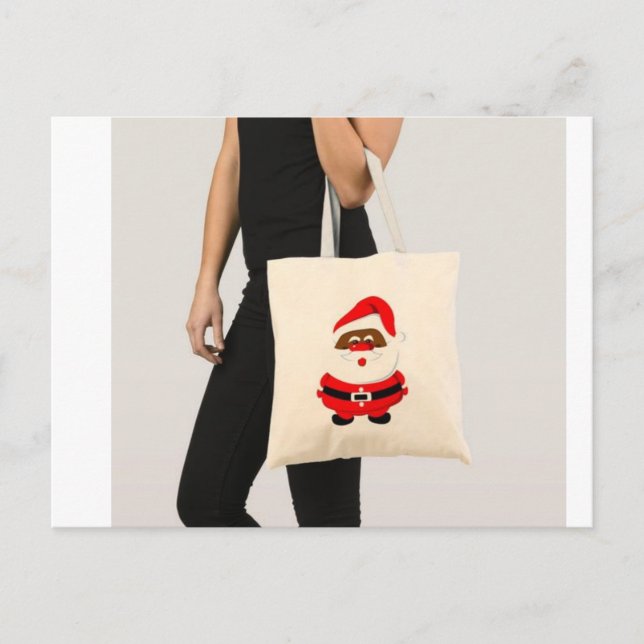 Carte Postale Sac fourre-tout / Boutique en toile éco réutilisab (Devant)