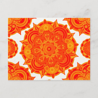 Carte Postale Sacral Chakra Mandala