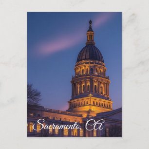 Carte Postale Sacramento, capitale de l'État, Californie