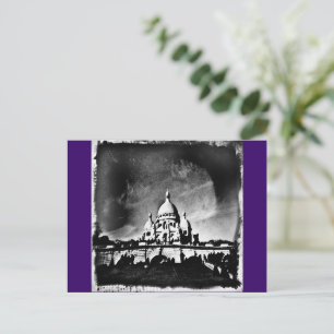 Carte Postale Sacré Coeur BW