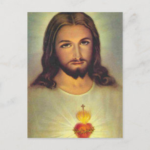 Carte Postale Sacré Coeur de Jésus