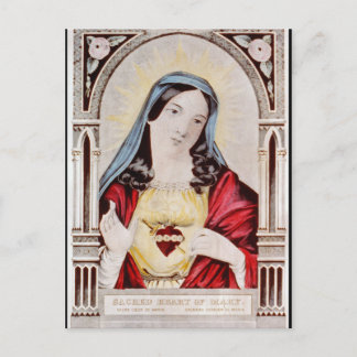 Carte Postale Sacré Coeur de Marie