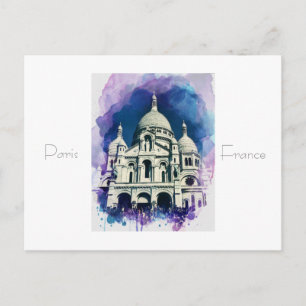 Carte postale Sacré-Cœur Montmartre Paris France