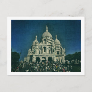 Carte Postale Sacré-Coeur Montmartre Paris France Architecture