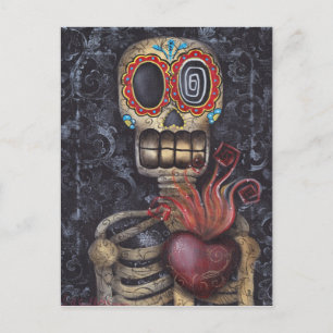 Carte Postale Sacred Heart Day of the Dead