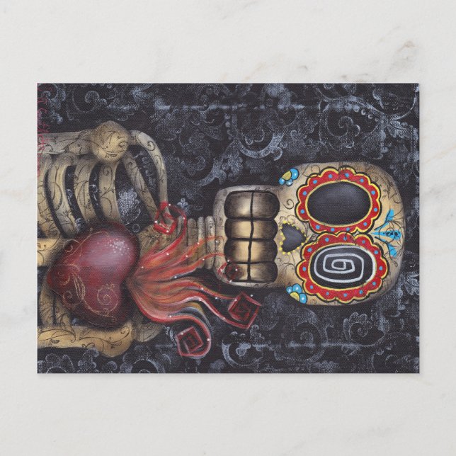 Carte Postale Sacred Heart Day of the Dead (Devant)