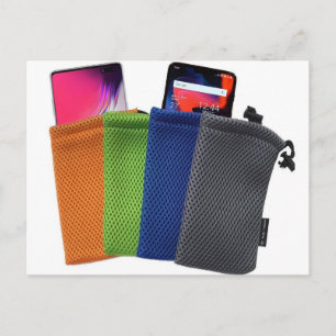 Carte Postale Sacs en maille de polyester Sac en maille à cordon