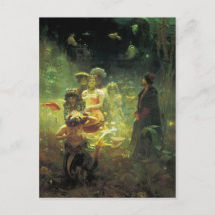 Carte Postale Sadko dans le royaume sous-marin par Ilya Repin