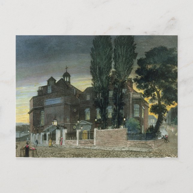 Carte Postale Sadler's Wells, 1826 (gravure en couleur) (Devant)