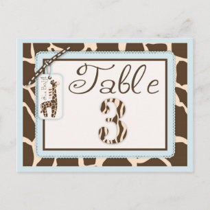 Carte postale Safari Boy Table 3