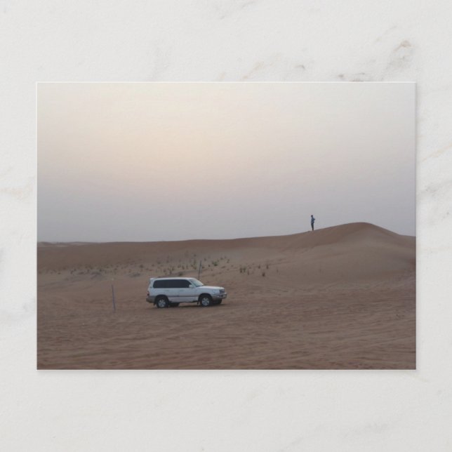 Carte Postale Safari du désert de Dubaï (Devant)