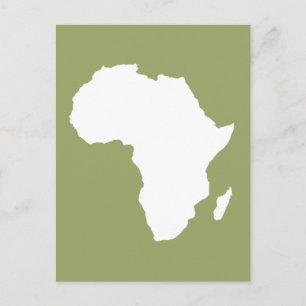 Carte Postale Safari Green Audacious Africa