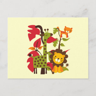 Carte Postale Safari Life