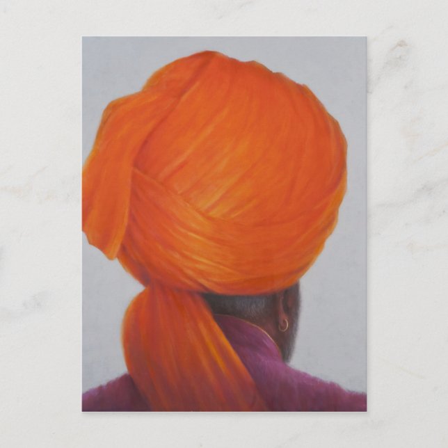 Carte Postale Saffron Turban 2014 (Devant)