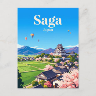 Carte Postale Saga Japon