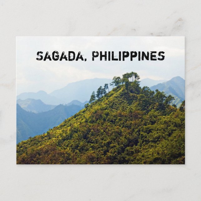 Carte postale Sagada (Devant)