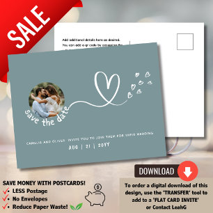 Carte Postale SAGE   Sur un budget? Optez pour une PHOTO Enregis