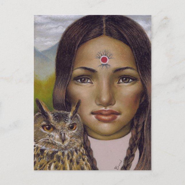 Carte Postale Sagesse (Devant)