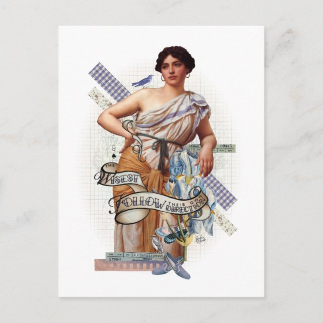 Carte Postale Sagesse (Devant)