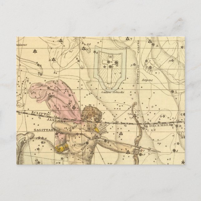 Carte Postale Sagittaire (Devant)