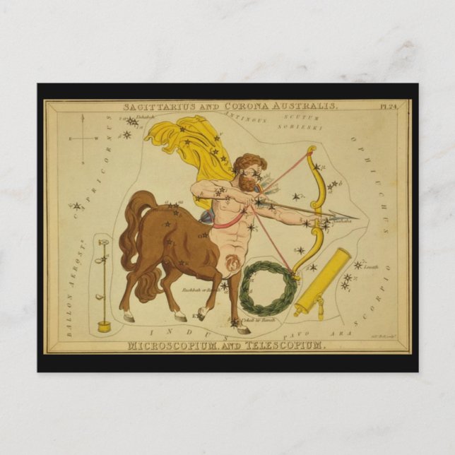 Carte postale Sagittarius (Devant)