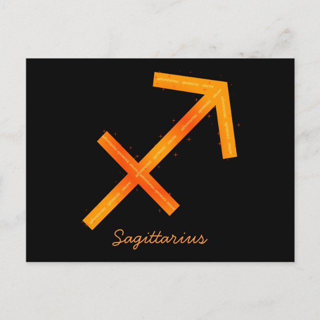Carte postale Sagittarius (Devant)
