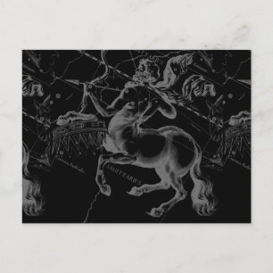 Carte Postale Sagittarius Constellation Classy Hevelius