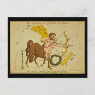 Carte Postale Sagittarius et Corona Australis, etc.