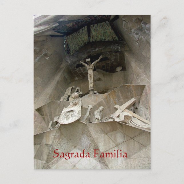 Carte Postale Sagrada Familia (Devant)