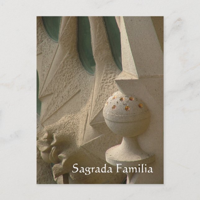 Carte Postale Sagrada Familia (Devant)