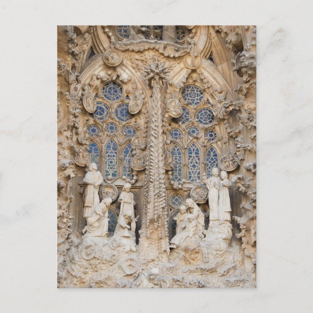Carte Postale Sagrada Familia (Devant)