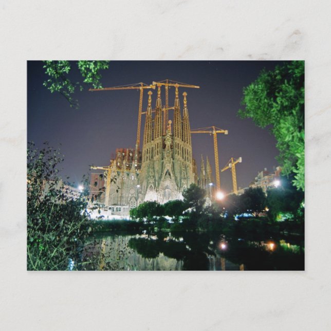 Carte Postale Sagrada Familia (Devant)