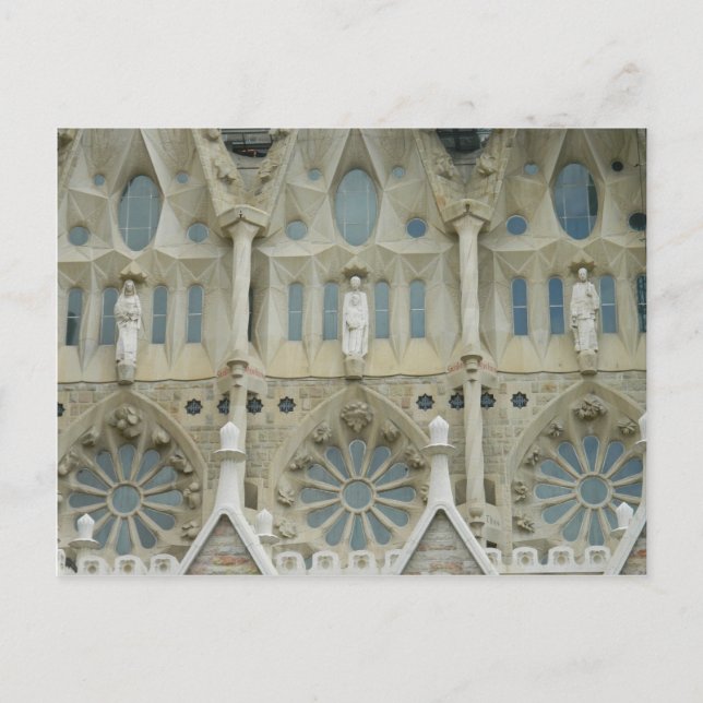 Carte Postale Sagrada Familia, Barcelone (Devant)