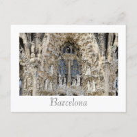 Sagrada Familia. Façade de la crèche.