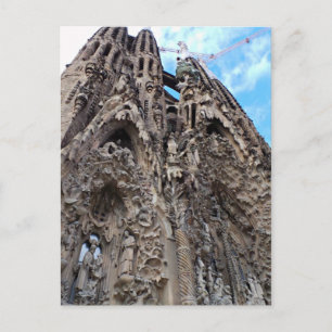 Carte Postale Sagrada Familia, Façade de la Nativité - Barcelone