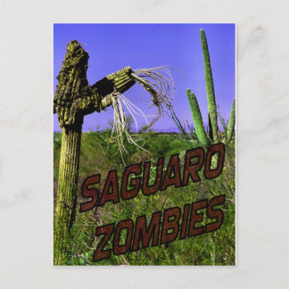 Carte Postale Saguaro Zombies Zombie 2