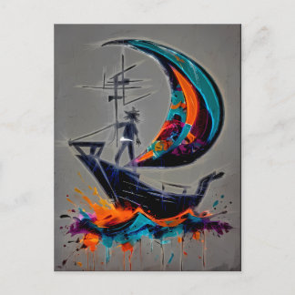 Carte Postale Sail Your Own Storm