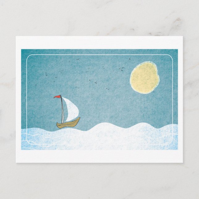 Carte Postale Sailing (Devant)