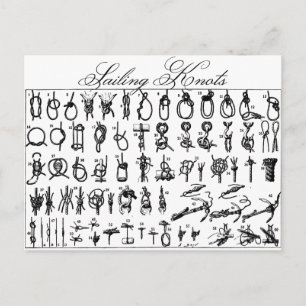 Carte Postale Sailing Knots