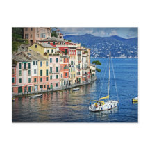 Sailing Portofino and the Italian Riviera Postcard